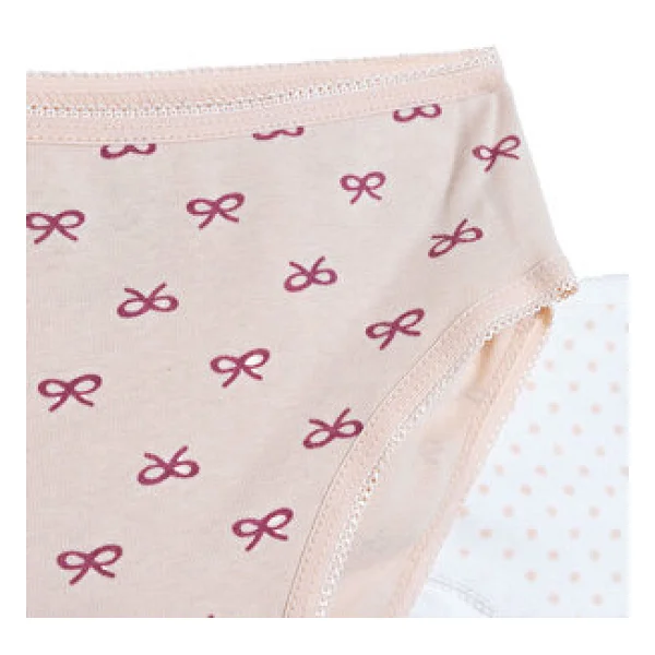 HelloBaby Kız Bebek Külot Fiyonk Baskılı 3-4 Yaş - Görsel 6