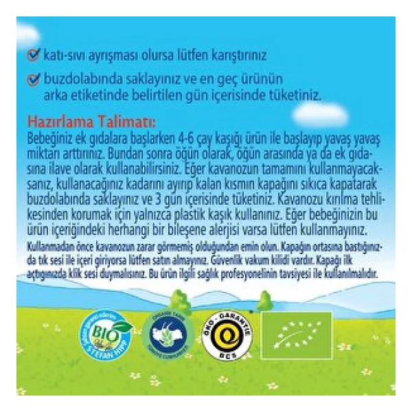 Hipp Organik Sütlaç Kavanoz Maması 125 Gr - Görsel 3