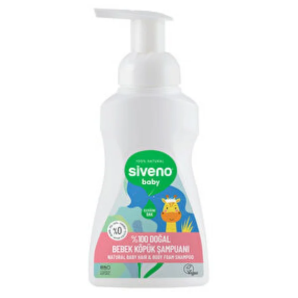 Siveno Doğal Bebek Köpük Şampuanı 250 Ml - Görsel 5