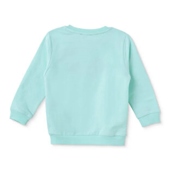 HelloBaby Kız Bebek Sweatshirt Çiçek Baskılı Bisiklet Yaka Uzun Kol 2 - 3 Yaş - Görsel 2
