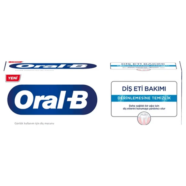 Oral-B Diş Eti Bakımı Derinlemesine Temizlik 65 Ml Florürlü Diş Macunu - Görsel 2
