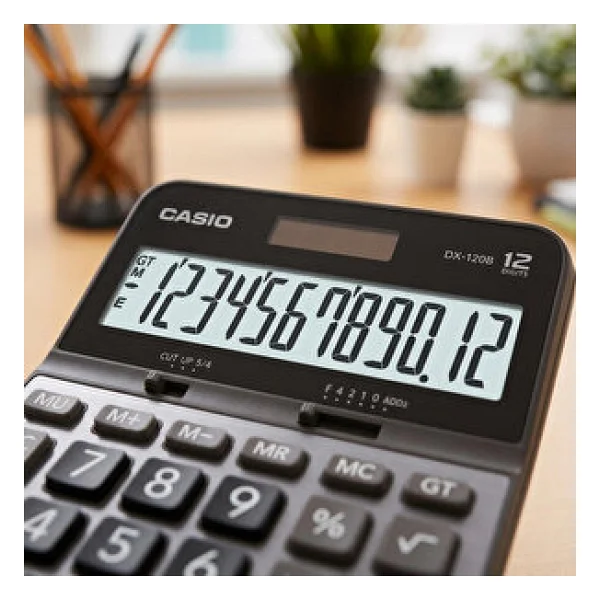 Casio Dx-120b 12 Haneli Masaüstü Hesap Makinesi - Görsel 4