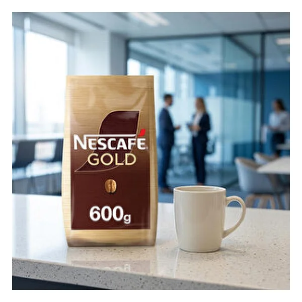 Nescafe Gold Granül Kahve 600 Gr Eko Paket - Görsel 5