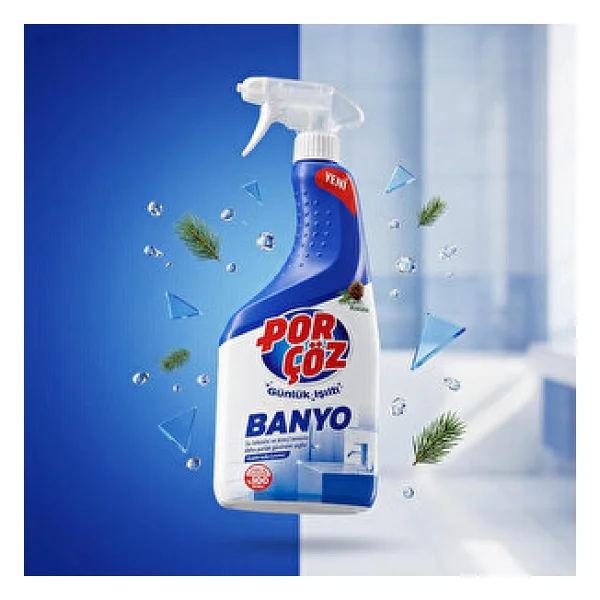 Porçöz Banyo Temizleyici Sprey 750 Ml - Görsel 6