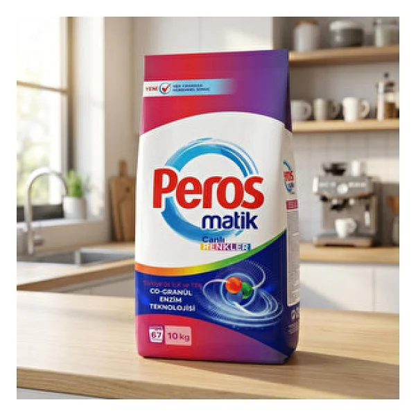 Peros Matik Canlı Renkler 10 Kg Toz Deterjan - Görsel 2