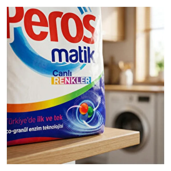 Peros Matik Canlı Renkler 10 Kg Toz Deterjan - Görsel 4