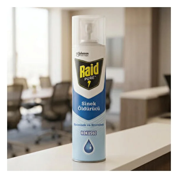 Raid Pure Kokusuz Sinek Öldürücü 300 Ml - Görsel 2
