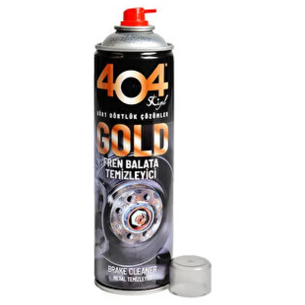 404 500 Ml Gold Fren Balata Temizleyici Sprey - Görsel 3