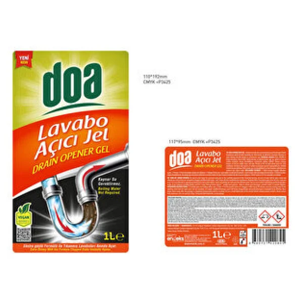 Doa Lavabo Açıcı Jel 1 Lt - Görsel 2
