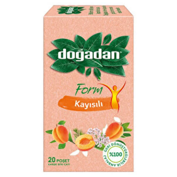 Doğadan Form Kayısılı Bitki Çayı 20'li - Görsel 2