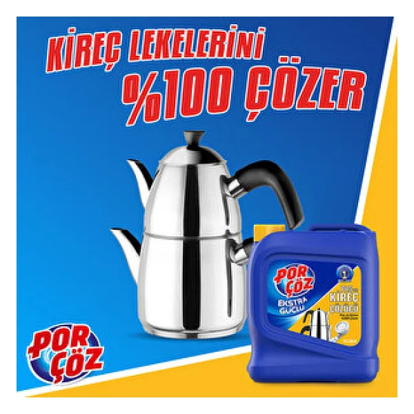 Porçöz Pas Ve Kireç Çözücü 4 Lt - Görsel 4
