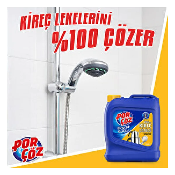 Porçöz Pas Ve Kireç Çözücü 4 Lt - Görsel 5