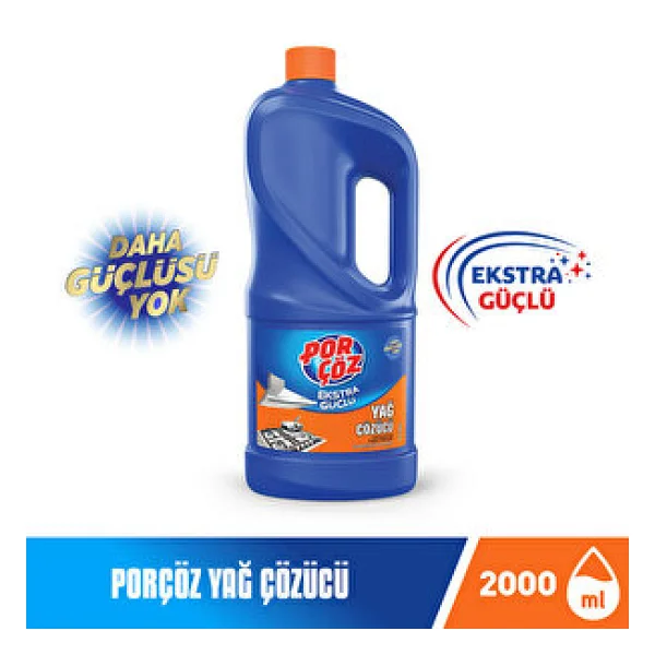Porçöz Extra Güçlü Yağ Çözücü 2 Lt - Görsel 2