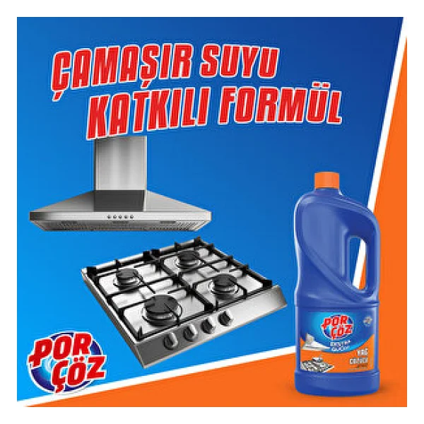 Porçöz Extra Güçlü Yağ Çözücü 2 Lt - Görsel 4
