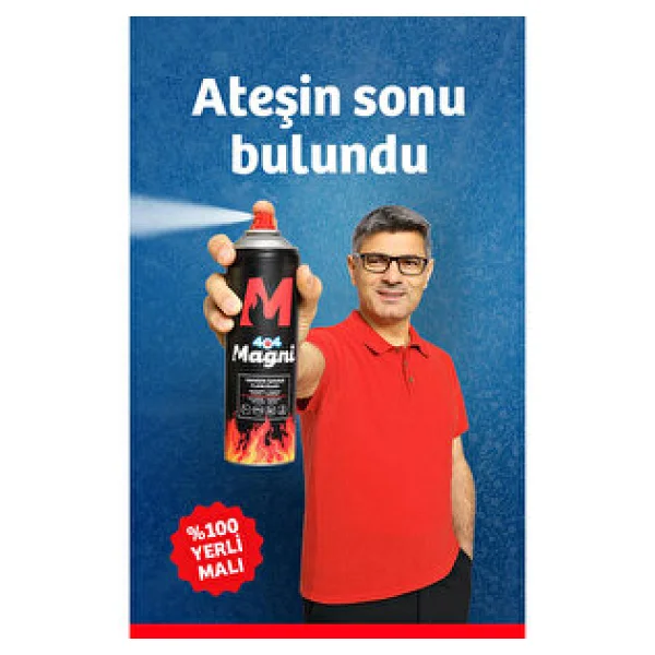 404 Magni 500 Ml Yangın Söndürücü Sprey - Görsel 5