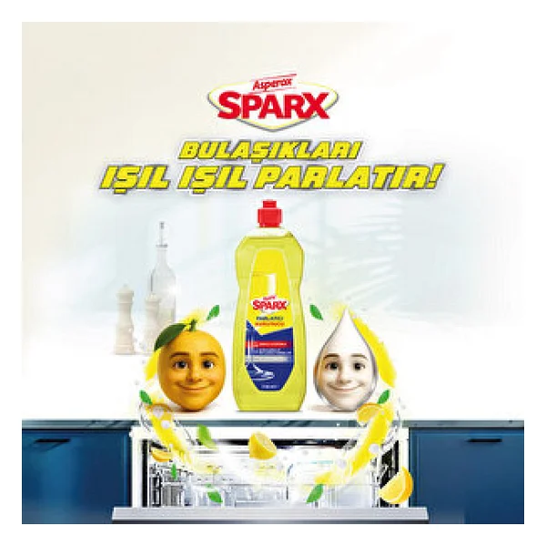Asperox Sparx Bulaşık Makinesi Parlatıcı 400 ml - Görsel 3