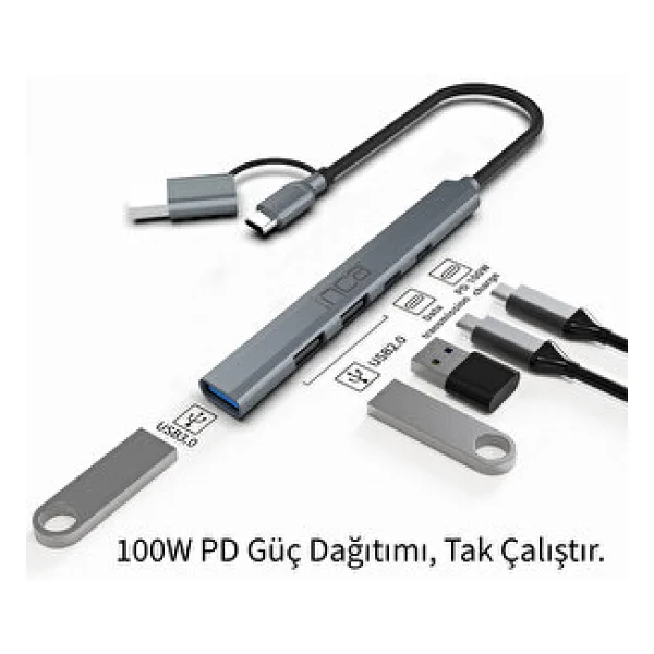 Inca Iutp-06tx Laptop Docking Station - Görsel 2