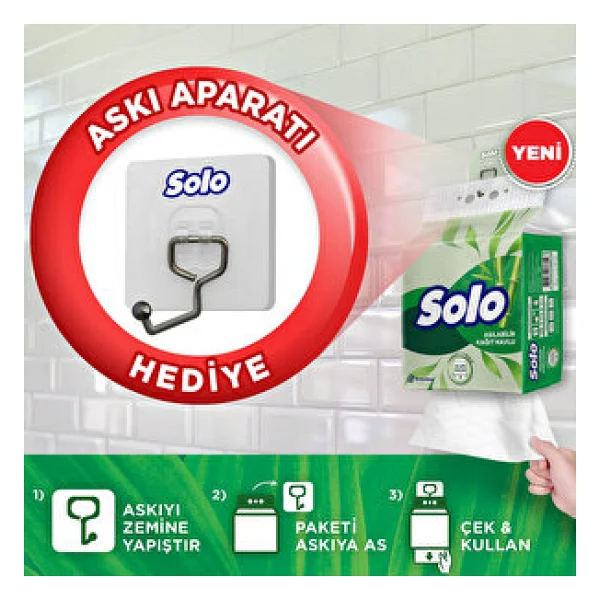 Solo 1=7 Asılabilir Kağıt Havlu - Görsel 2