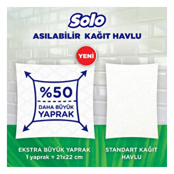 Solo 1=7 Asılabilir Kağıt Havlu - Görsel 5