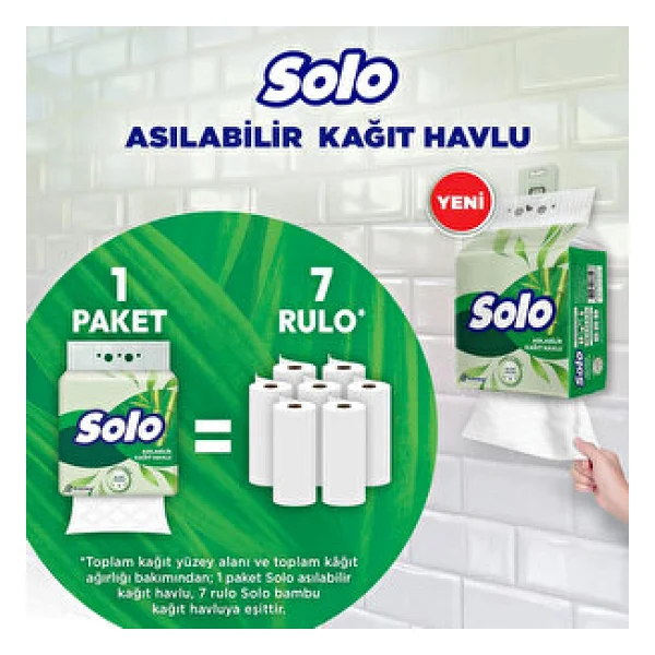 Solo 1=7 Asılabilir Kağıt Havlu - Görsel 7
