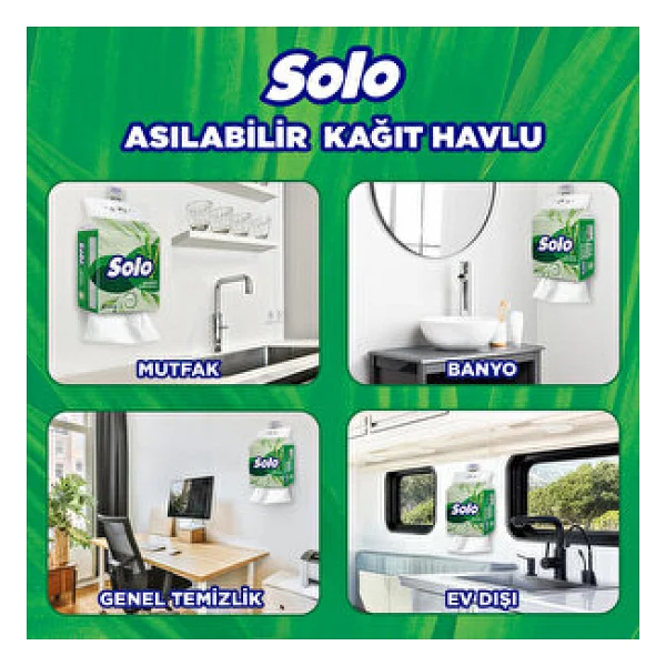 Solo 1=7 Asılabilir Kağıt Havlu - Görsel 8