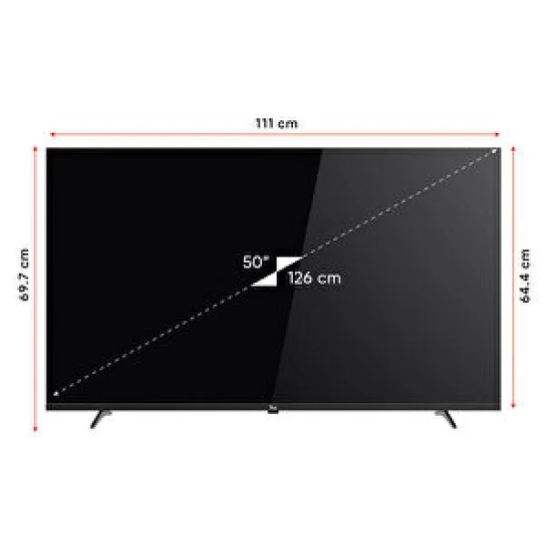 Next Ye-50gfsg8-QLED 4K Ultra HD 50" 127 Ekran Uydu Alıcılı Google Smart QLED TV - Görsel 3