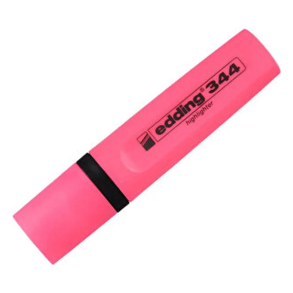 Edding E-344 Pembe Fosforlu Kalem - Görsel 3