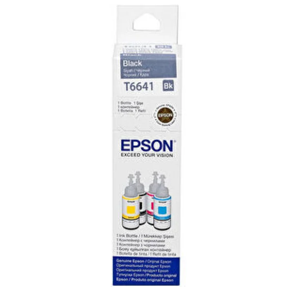 Epson T6641 Siyah Mürekkep - Görsel 3