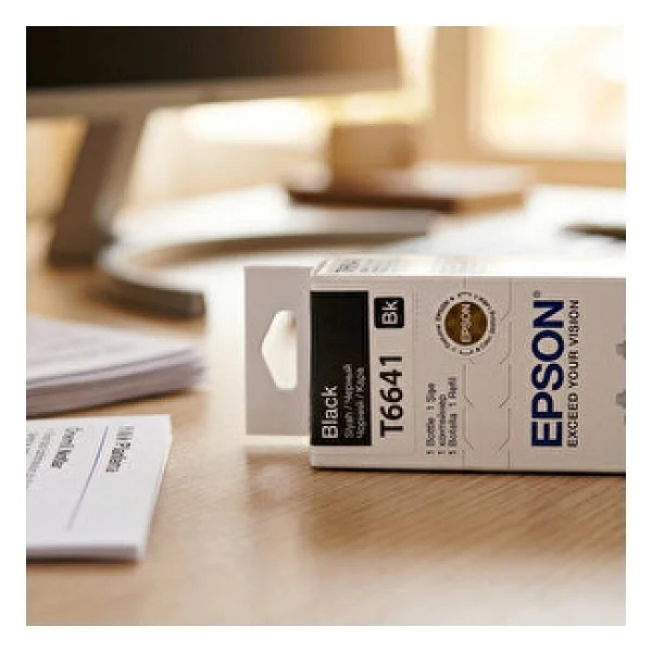 Epson T6641 Siyah Mürekkep - Görsel 6