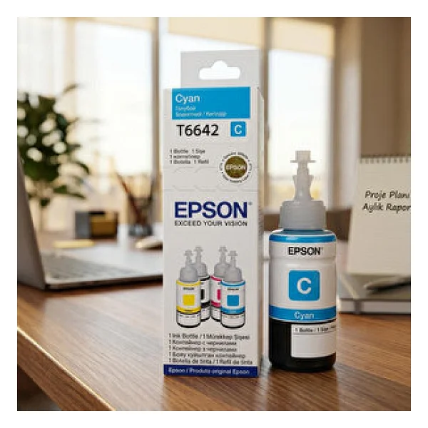 Epson T6642 Mavi Mürekkep - Görsel 3