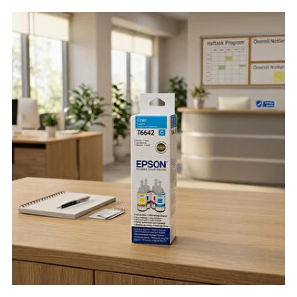 Epson T6642 Mavi Mürekkep - Görsel 5