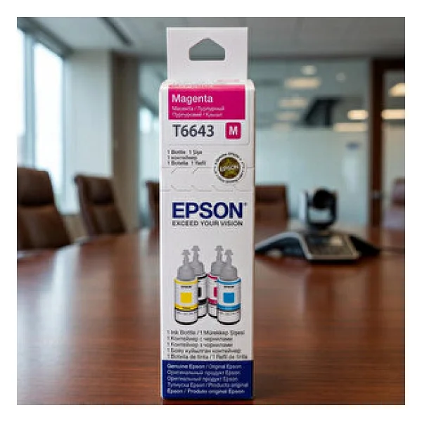 Epson T6643 Kırmızı Mürekkep - Görsel 4