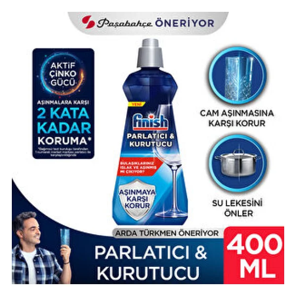Finish Bulaşık Makinesi Parlatıcısı 400 Ml - Görsel 7