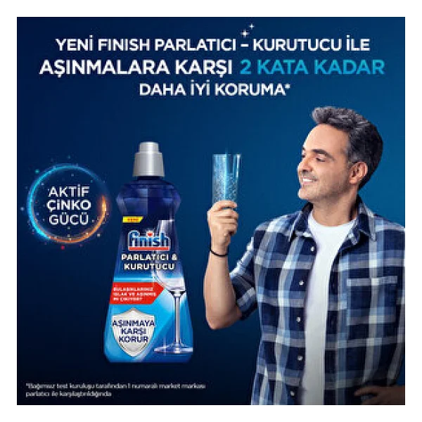 Finish Bulaşık Makinesi Parlatıcısı 400 Ml - Görsel 8