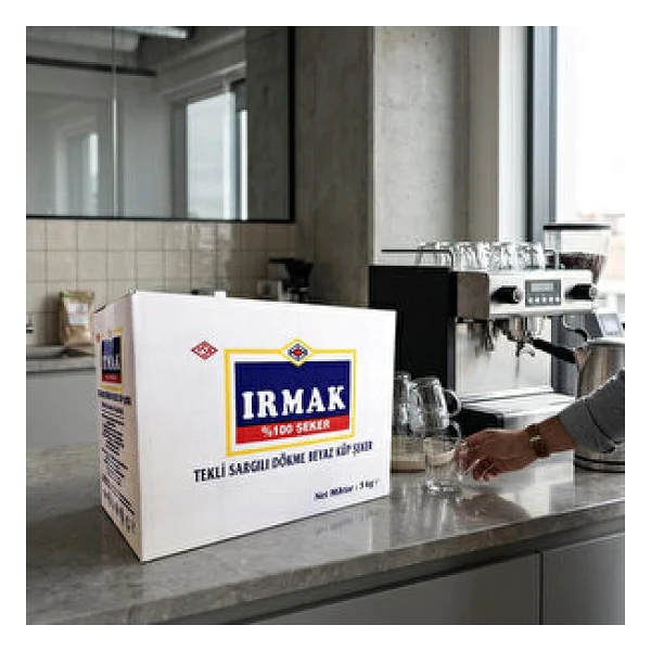 Irmak Tek Sargılı Küp Şeker 5 Kg - Görsel 6