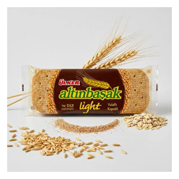 Ülker Altınbaşak 46 Gr 5'li Paket Light Yulaflı Kraker - Görsel 3