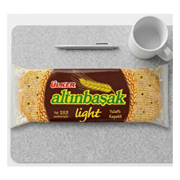 Ülker Altınbaşak 46 Gr 5'li Paket Light Yulaflı Kraker - Görsel 5