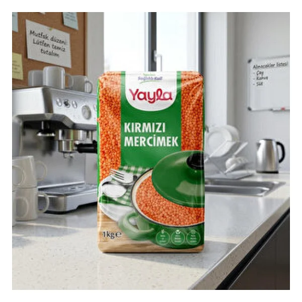 Yayla Kırmızı Mercimek 1 Kg - Görsel 2