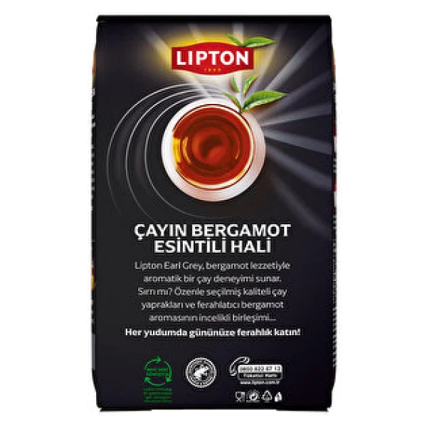 Lipton Earl Grey 1 Kg Bergamotlu Çay - Görsel 5