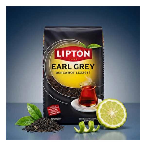 Lipton Earl Grey 1 Kg Bergamotlu Çay - Görsel 9