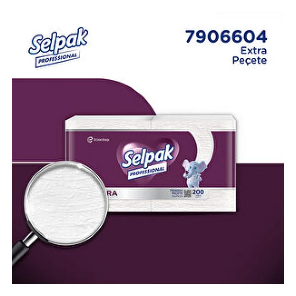 Selpak Professional Extra 200'lü Peçete - Görsel 3