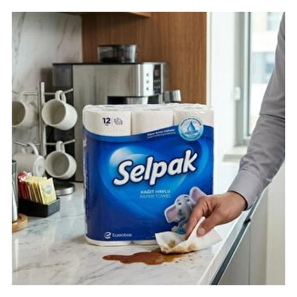 Selpak 12'li Kağıt Havlu - Görsel 3