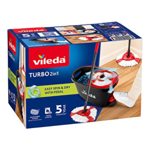 Vileda Turbo 2in1 Temizlik Seti - Görsel 2