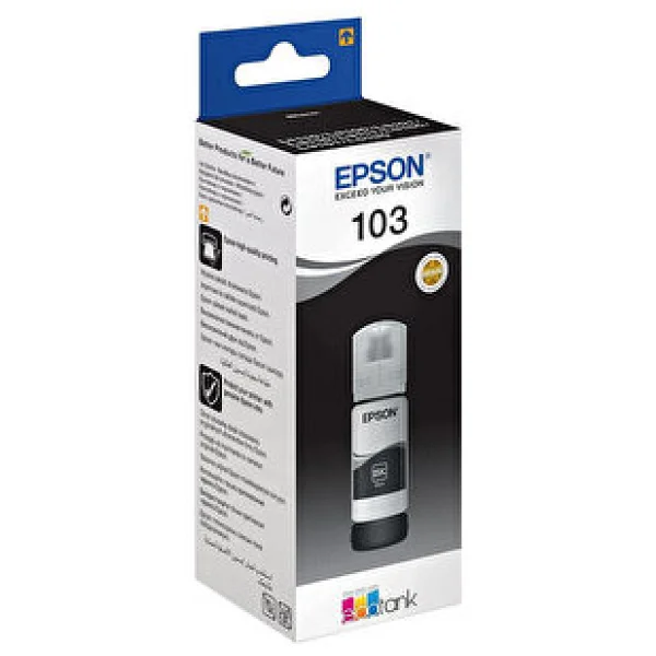 Epson 103 C13t00s14a Siyah Mürekkep - Görsel 4