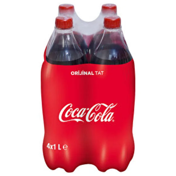 Coca Cola 1 Lt 4'lü - Görsel 4