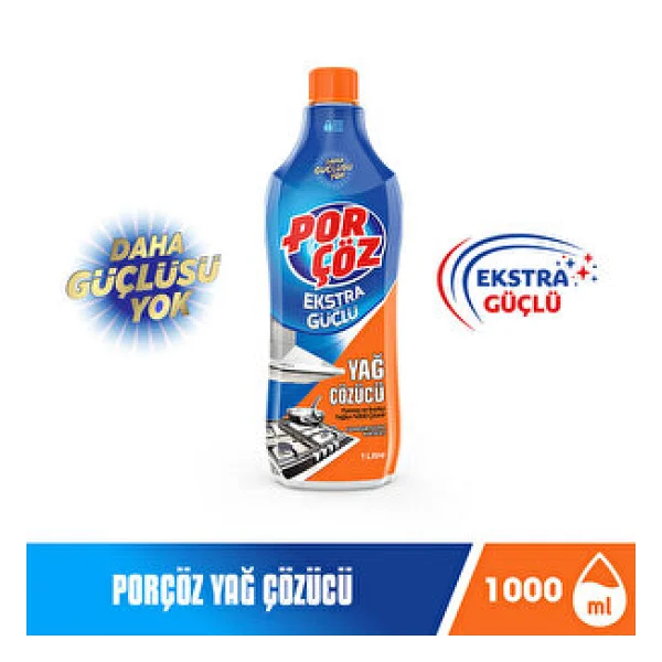 Porçöz Ekstra Güçlü Yağ Çözücü 1 Lt - Görsel 2