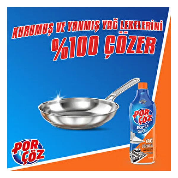 Porçöz Ekstra Güçlü Yağ Çözücü 1 Lt - Görsel 3