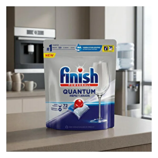 Finish Quantum Bulaşık Makinesi Tableti 72'li - Görsel 2