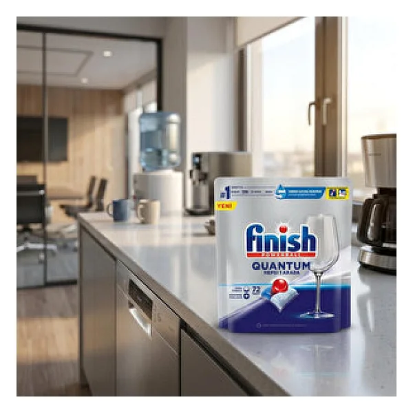 Finish Quantum Bulaşık Makinesi Tableti 72'li - Görsel 3