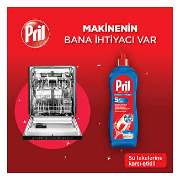 Pril 750 Ml Bulaşık Makinesi Parlatıcısı - Görsel 6
